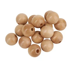 Kinder KNORR prandell Perlen|Holz>Holzperlen, Ø 15 mm