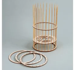 Rayher Lampen-Design|Lampenschirme & Lampenfüße>Holzringe-Set "Lampenschirm Natur"