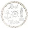 HALBACH Diverse Materialien|Holz, Mdf & Pappmaché>Holzring-Set "Maritim"