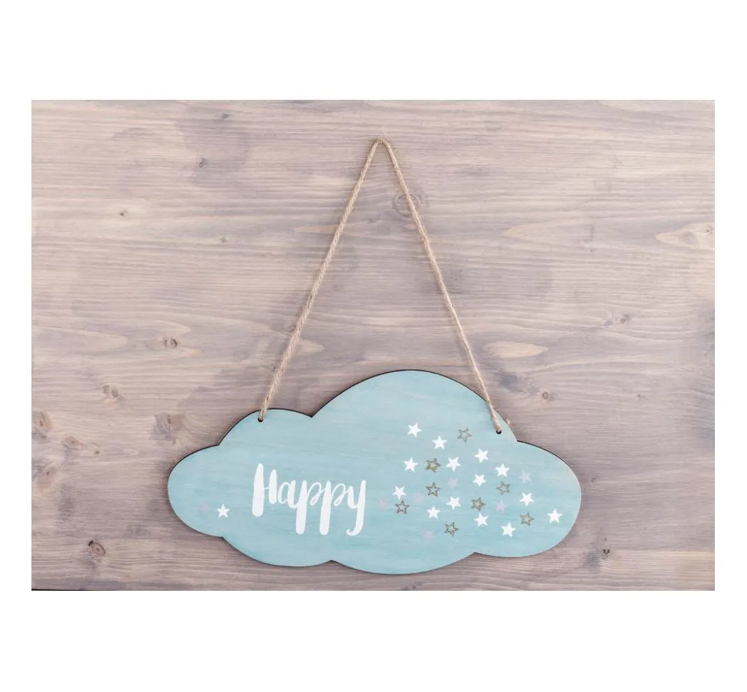 Kinder Rayher Holz|Serviettentechnik>Holz-Schild "Wolke"