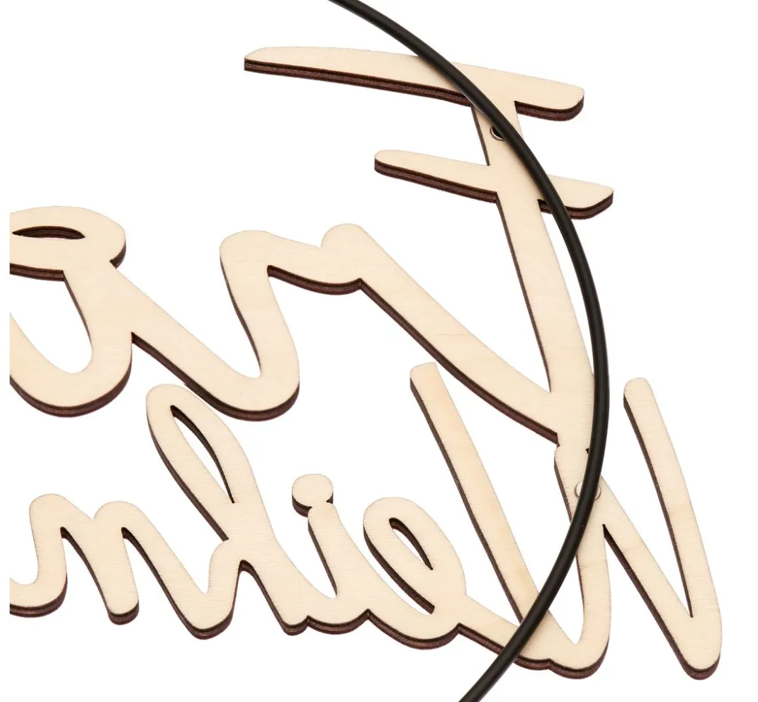 Rico Design Holz, Mdf & Pappmaché>Holzschriftzug "Frohe Weihnachten"