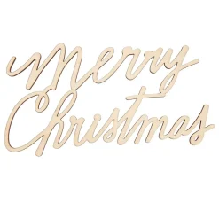 Rico Design Holz, Mdf & Pappmaché>Holzschriftzug "Merry Christmas"