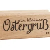 blau in gelb Stempel & Zubehör|Kartengestaltung>Holzstempel "Ein kleiner Ostergruß"
