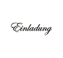 Meyco Stempel & Zubehör|Kartengestaltung>Holzstempel "Einladung"