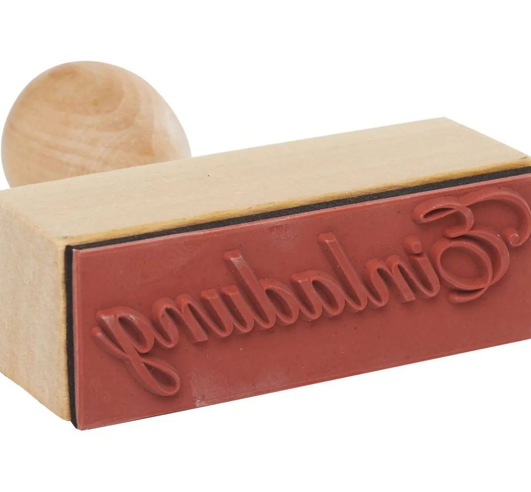 Meyco Stempel & Zubehör|Kartengestaltung>Holzstempel "Einladung"