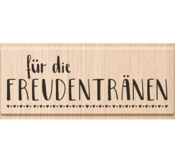 Heyda Stempel & Zubehör|Kartengestaltung>Holzstempel "Freudentränen"