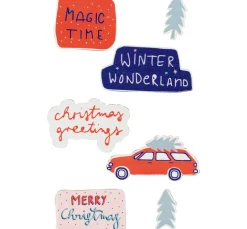 KNORR prandell Scrapbooking|Kartengestaltung>Holz-Sticker "Magic Time"