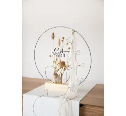 HALBACH Zubehör|Holz, Mdf & Pappmaché>Holzständer für Trockenblumen und Dekoring