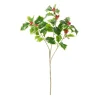 DPI Bäume & Zweige>Ilex Zweig "Green" mit Beeren, L 40 cm,