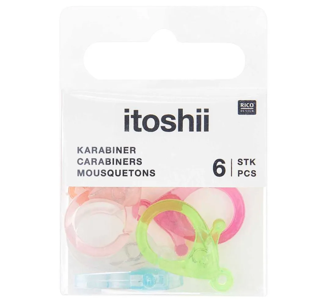 Kinder Rico Design Kinderschmuck-Sets|Karabiner>itoshii Karabiner-Set "Fashion Mix"
