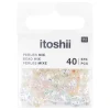 Kinder Rico Design Itoshii|Acrylperlen>itoshii Perlen-Set "Glitzer Holographisch"