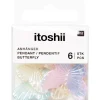 Rico Design Itoshii|Acrylperlen>itoshii Perlen-Set "Schmetterlinge", Rainbow Pearl Mix