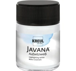 Kreul Kreative Seidenmalerei|Textilfarbe>JAVANA Seidenmalfarbe, 50 ml, Aufsetzweiß