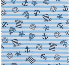Kinder VBS Marktplatz Kinderstoffe|Jerseystoff>Jersey-Stoff "Happy Sailor"