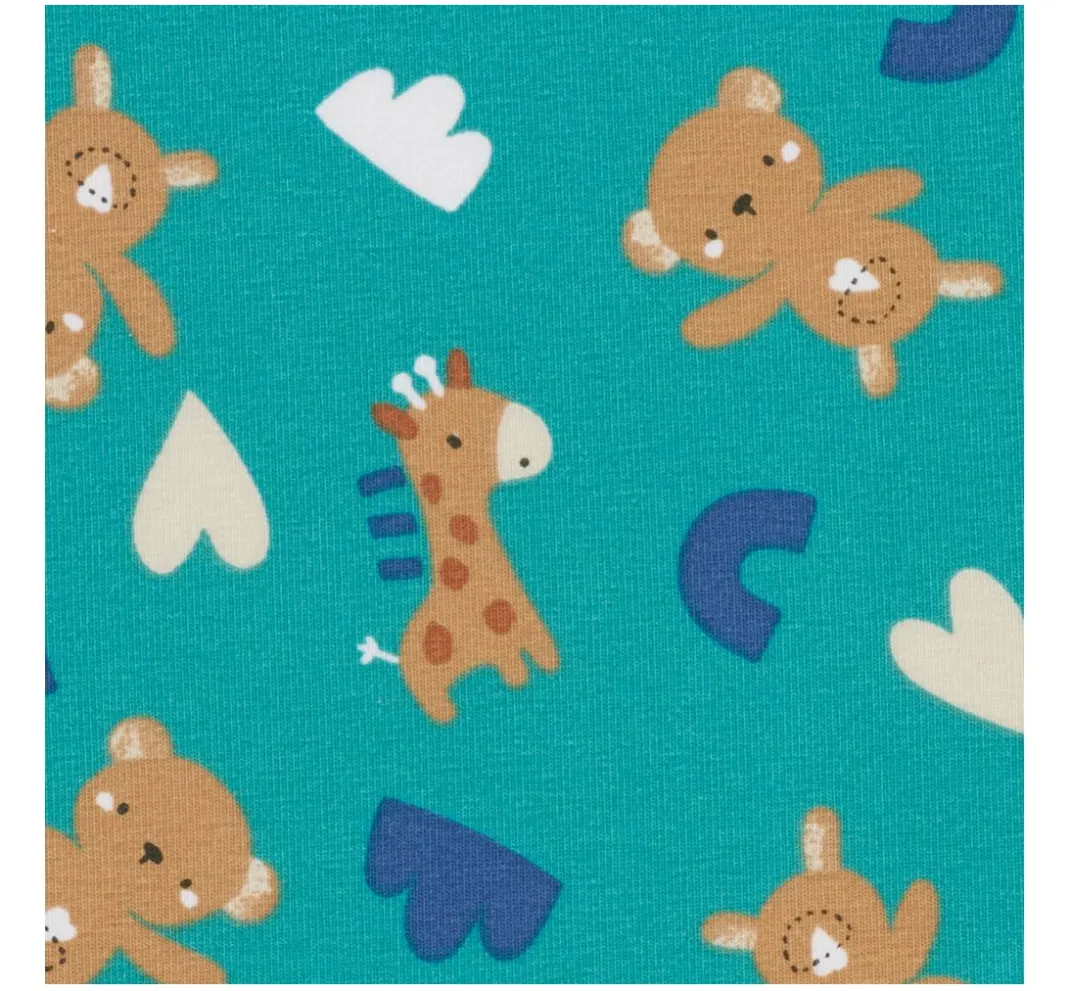 VBS Marktplatz Jerseystoff|Stoff Meterware>Jersey-Stoff "Lieblingstiere"
