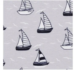VBS Marktplatz Jerseystoff|Stoff Meterware>Jersey-Stoff "Segelschiffe"