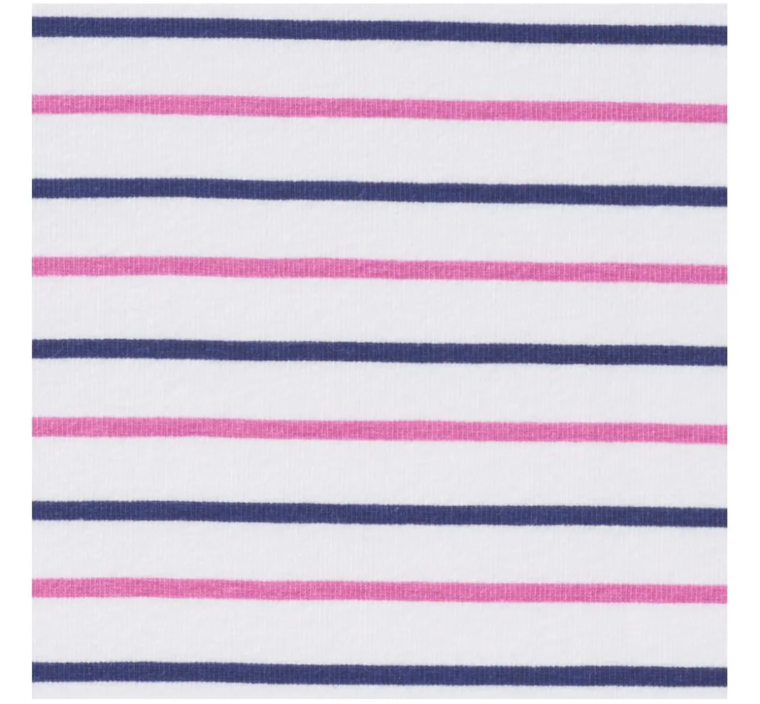 VBS Marktplatz Jerseystoff|Stoff Meterware>Jersey-Stoff "Streifen zweifarbig"