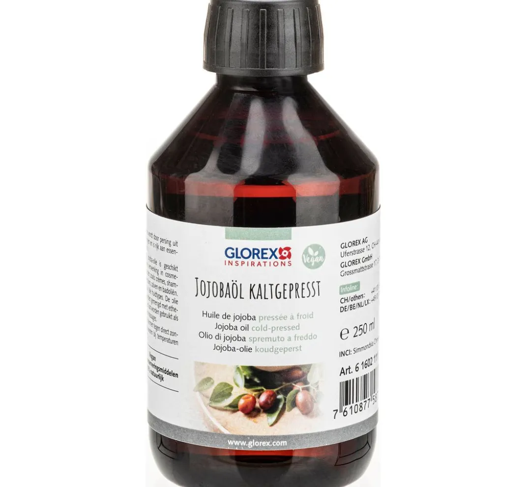 GLOREX Naturkosmetik>Jojobaöl, kaltgepresst