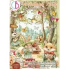 Ciao Bella Papier-Bastelsets|Farb- & Motivblöcke>Junk Journal & Ephemera Book "Woodland Party"