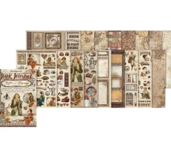 Stamperia Scrapbooking|Papier-Bastelsets>Junk Journal Book "Coffee and Chocolate"