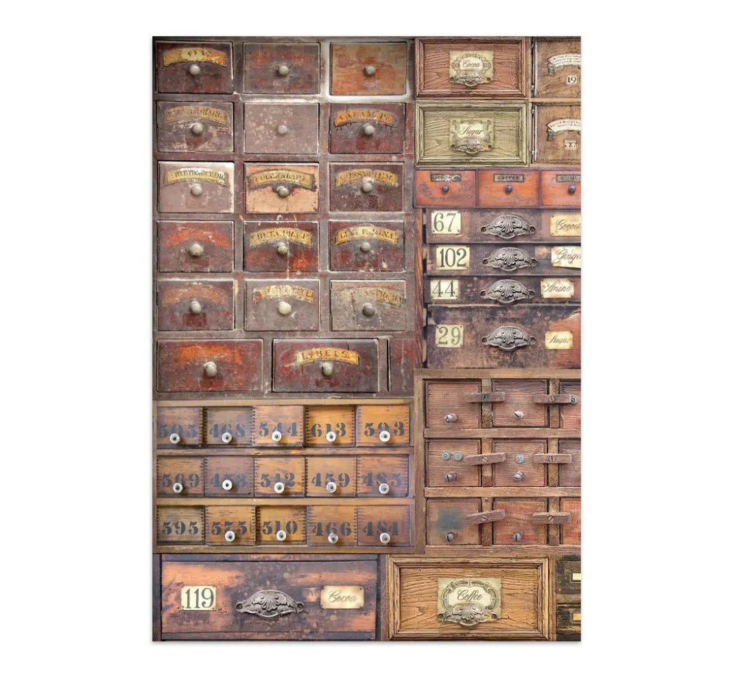 Stamperia Scrapbooking|Papier-Bastelsets>Junk Journal Book "Coffee and Chocolate"