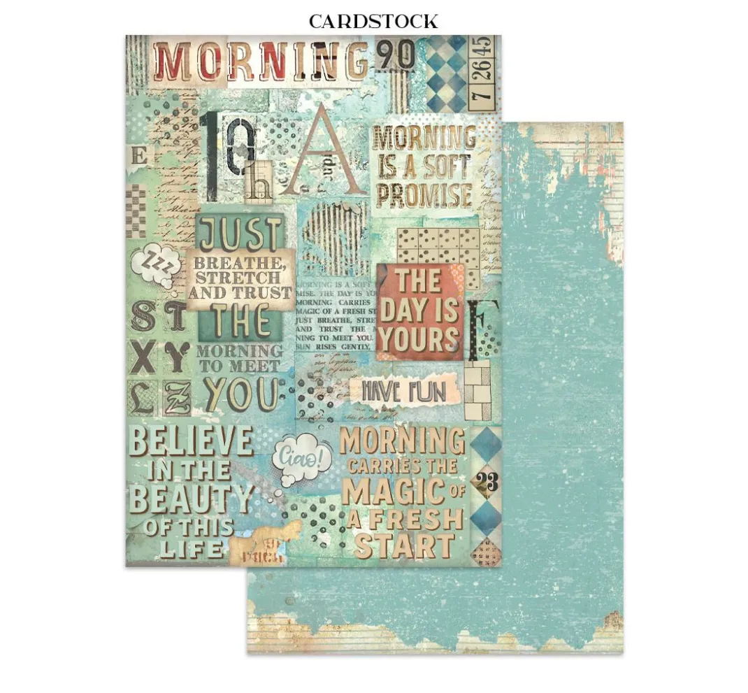 Stamperia Papier-Bastelsets|Farb- & Motivblöcke>Junk Journal Book "Furry Friends"