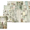 Stamperia Scrapbooking|Papier-Bastelsets>Junk Journal Book "Herbarium Silvae"