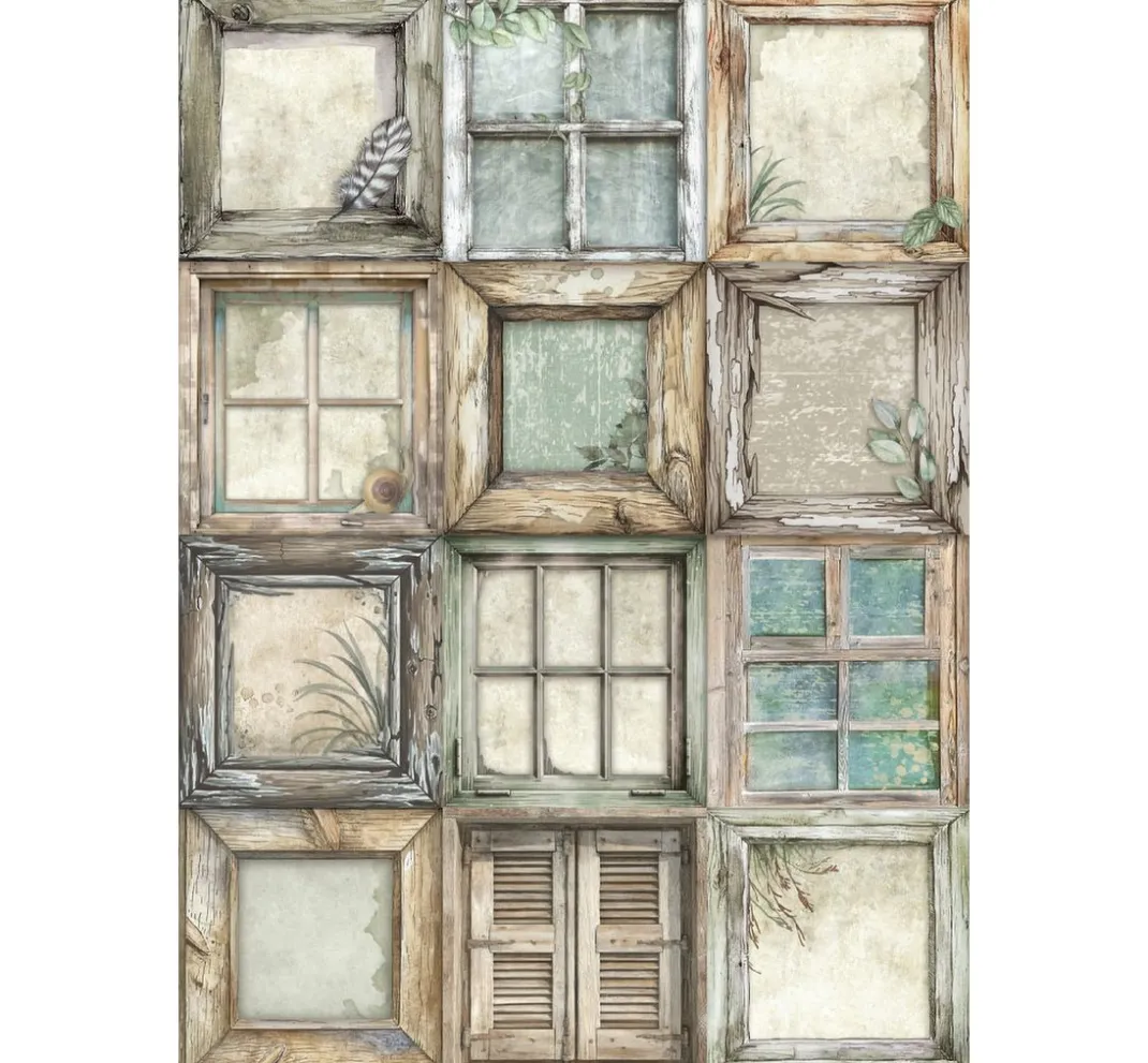 Stamperia Scrapbooking|Papier-Bastelsets>Junk Journal Book "Herbarium Silvae"