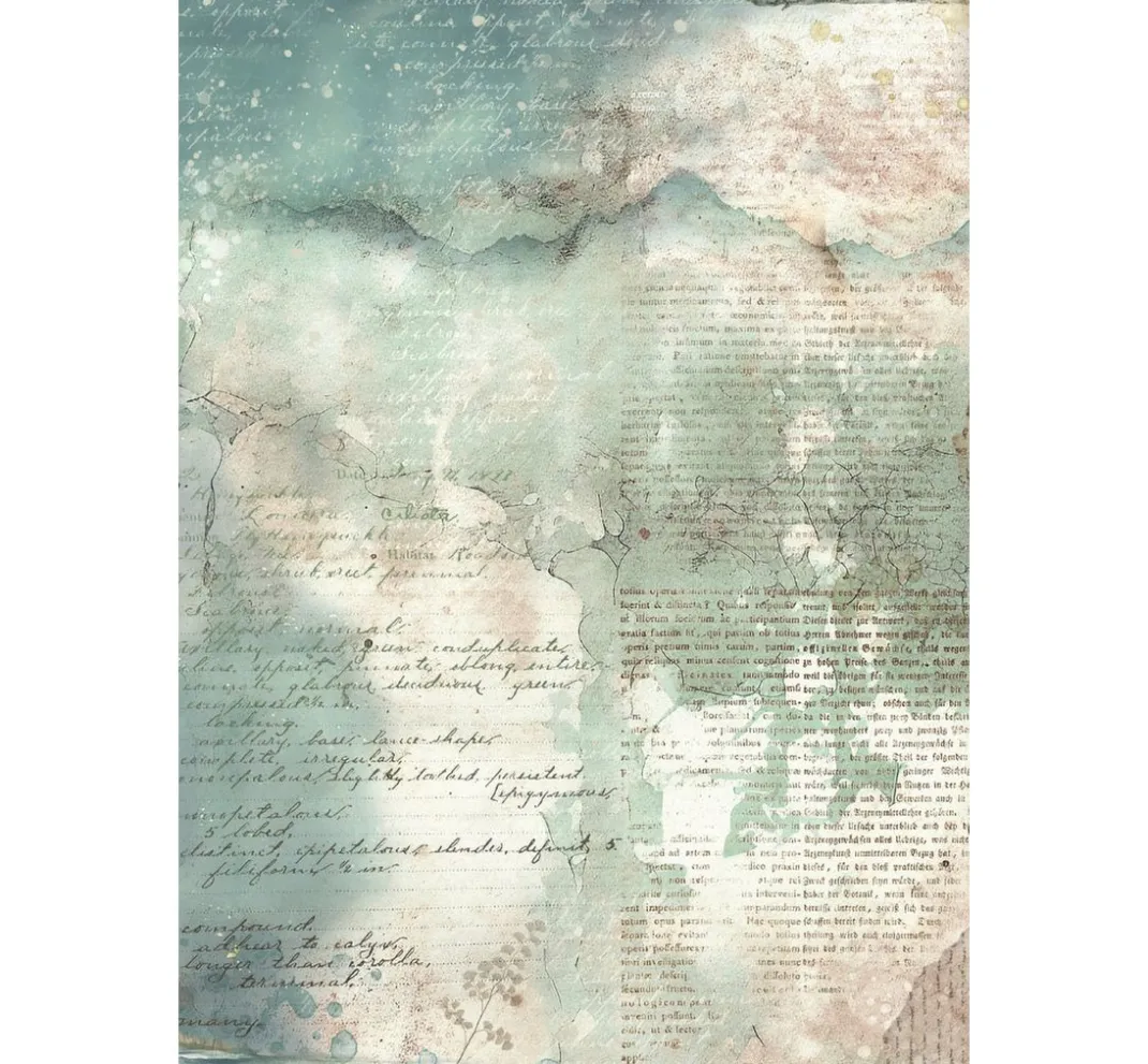 Stamperia Scrapbooking|Papier-Bastelsets>Junk Journal Book "Herbarium Silvae"