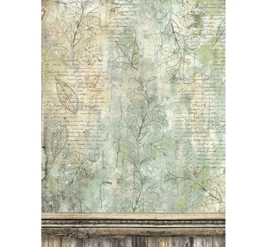 Stamperia Scrapbooking|Papier-Bastelsets>Junk Journal Book "Herbarium Silvae"