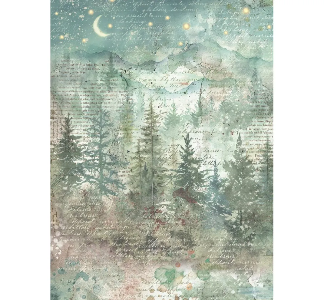 Stamperia Scrapbooking|Papier-Bastelsets>Junk Journal Book "Herbarium Silvae"