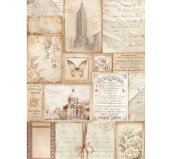 Stamperia Scrapbooking|Papier-Bastelsets>Junk Journal Book "Quiet Days"