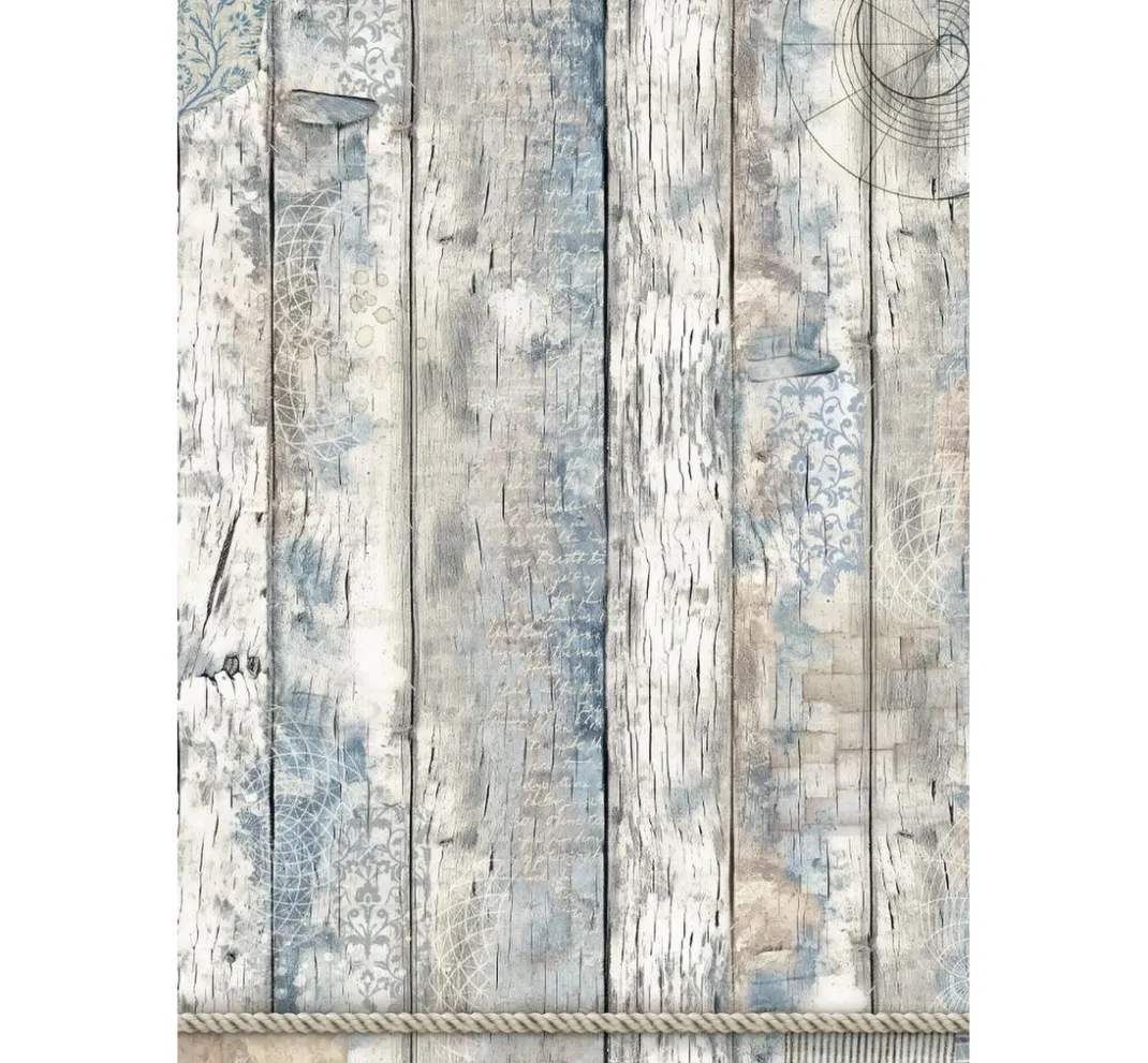 Stamperia Scrapbooking|Papier-Bastelsets>Junk Journal Book "Silent Sea"