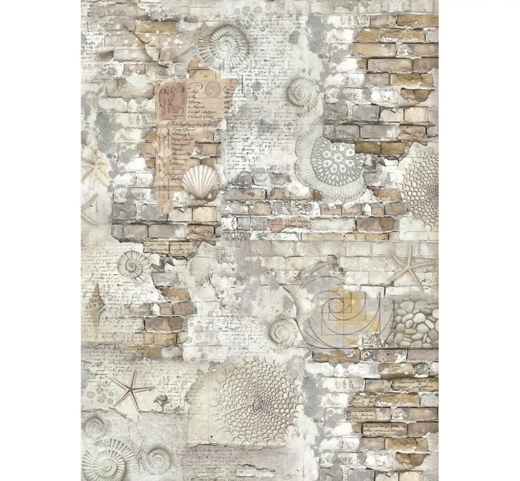 Stamperia Scrapbooking|Papier-Bastelsets>Junk Journal Book "Silent Sea"