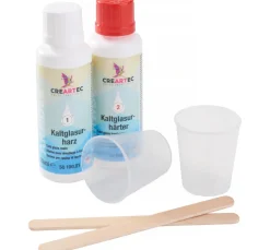 CREARTEC Kunstharzlack|Glasuren & Lasuren>Kaltglasur-Packung, 100 ml