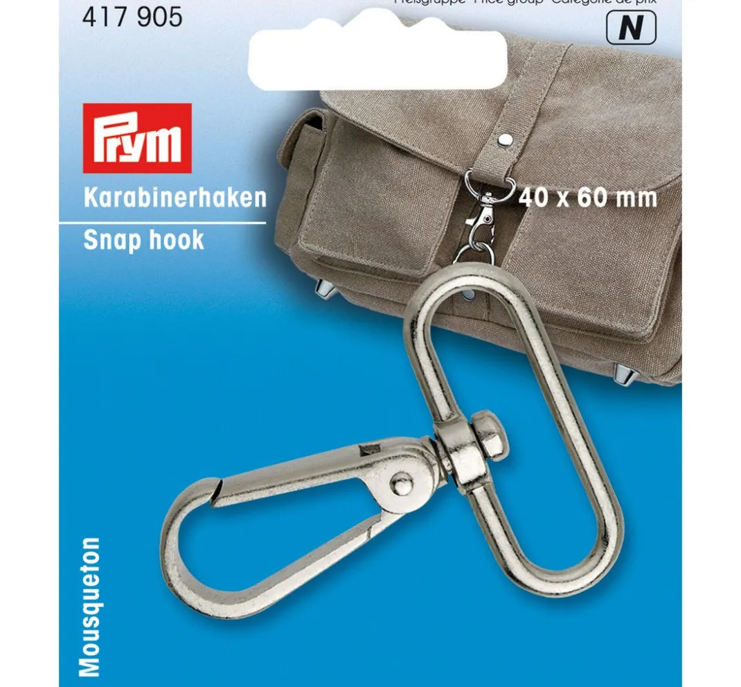 Prym Taschenzubehör|Taschen-Design>Karabinerhaken 40 x 60 mm
