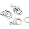 PRACHT Karabiner>Karabinerhaken, Edelstahl, 3 Stück