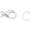 PRACHT Karabiner>Karabinverschluss, 925er Sterling-Silber