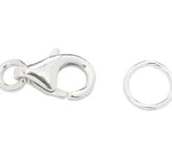 PRACHT Karabiner>Karabinverschluss, 925er Sterling-Silber