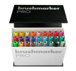 karin Aquarell|Stifte>Brushmarker PRO Mini Box 26 colours + blender set