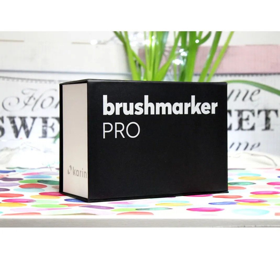 karin Aquarell|Stifte>Brushmarker PRO Mini Box 26 colours + blender set