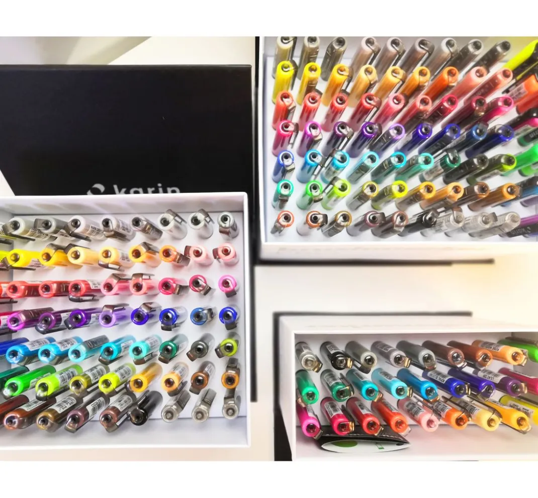 karin Aquarell|Stifte>Brushmarker PRO Mini Box 26 colours + blender set