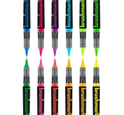karin Aquarell|Künstlerfarbe>Brushmarker PRO Set, 12 Farben