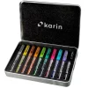 karin Stifte|Kartengestaltung>Decobrush Metallic, 10 colours set