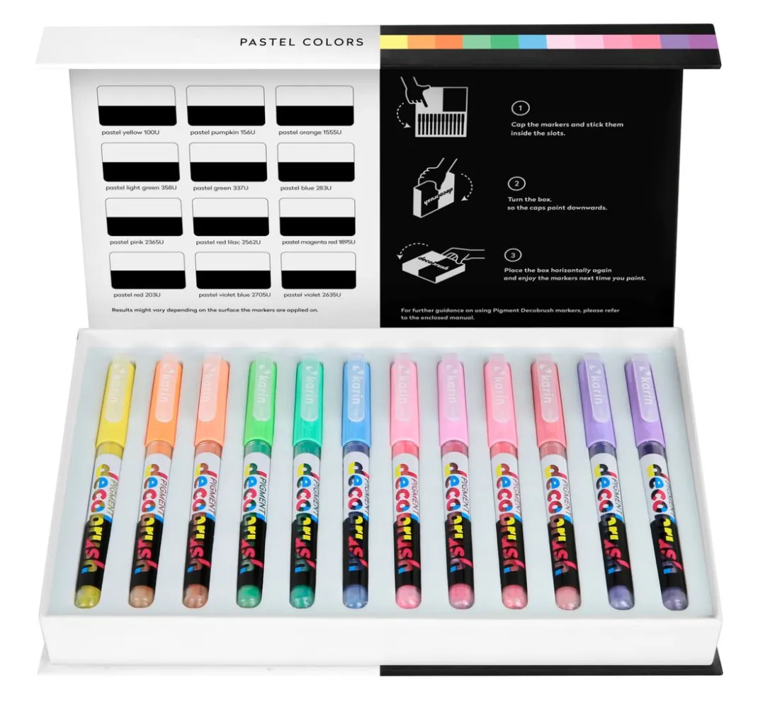 karin Kartengestaltung|Stifte>PIGMENT Decobrush Collection
