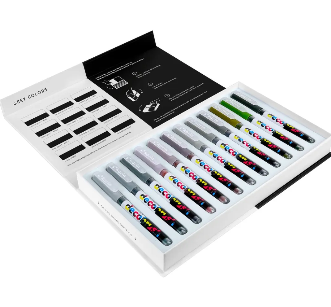 karin Kartengestaltung|Stifte>PIGMENT Decobrush Collection