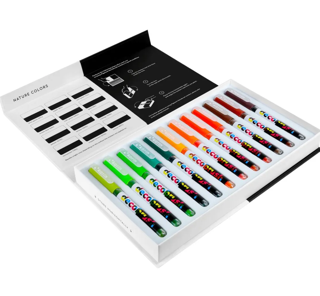 karin Kartengestaltung|Stifte>PIGMENT Decobrush Collection