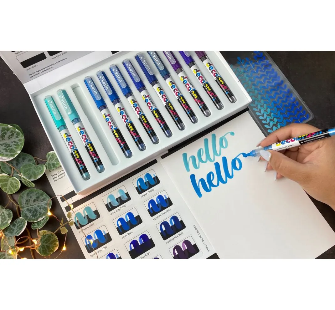 karin Kartengestaltung|Stifte>PIGMENT Decobrush Collection