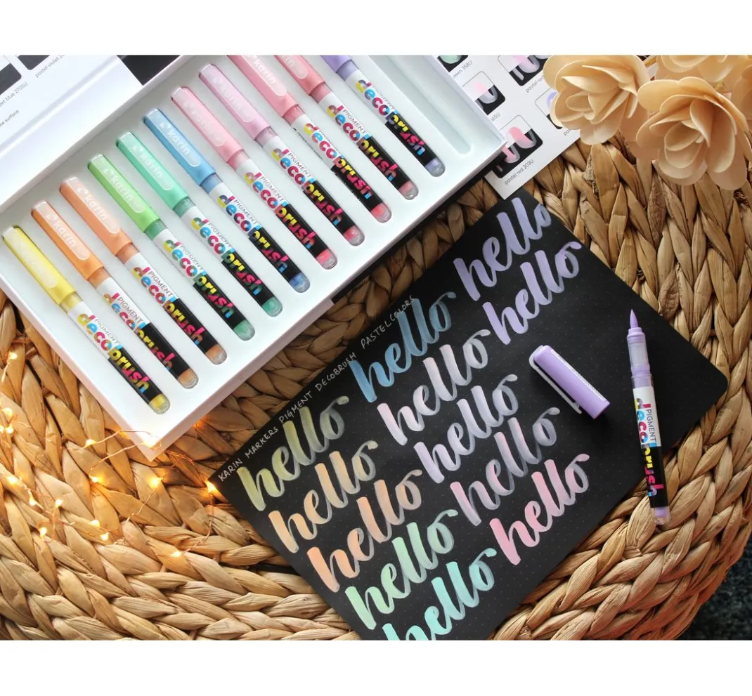 karin Kartengestaltung|Stifte>PIGMENT Decobrush Collection