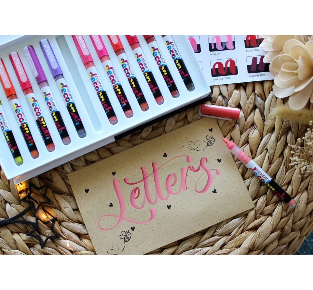 karin Kartengestaltung|Stifte>PIGMENT Decobrush Collection